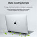 Portable Cooling Skidproof Pad Stand For Macbook Laptop