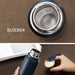 Portable Luxury Thermos Bottle Lovers Insulated Cup 304