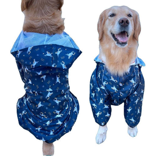 Printing Design Reflective Waterproof Jacket For Dogs