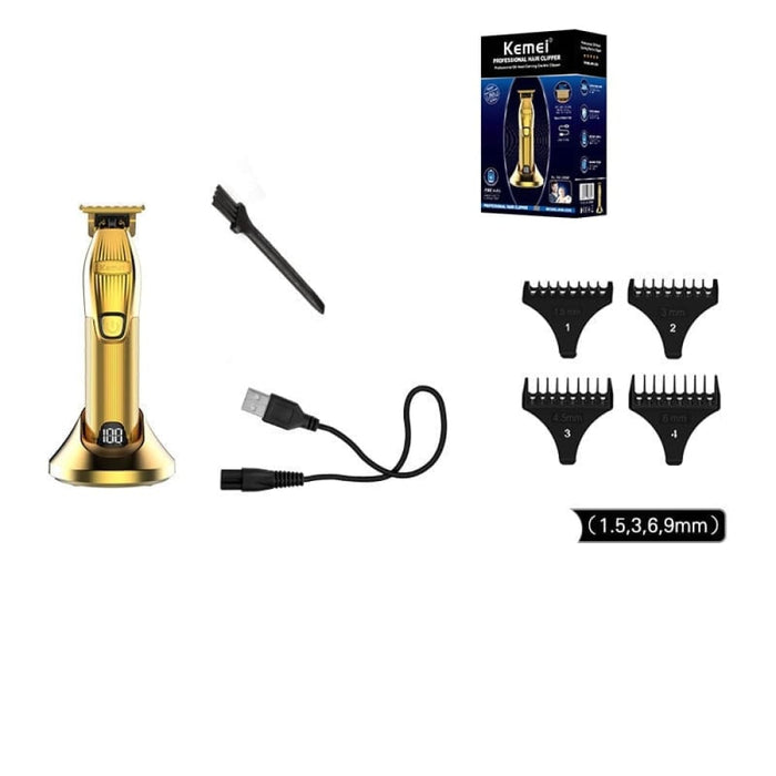 Professional Barber Shop Hair Clipper Kit 0mm Trimmer