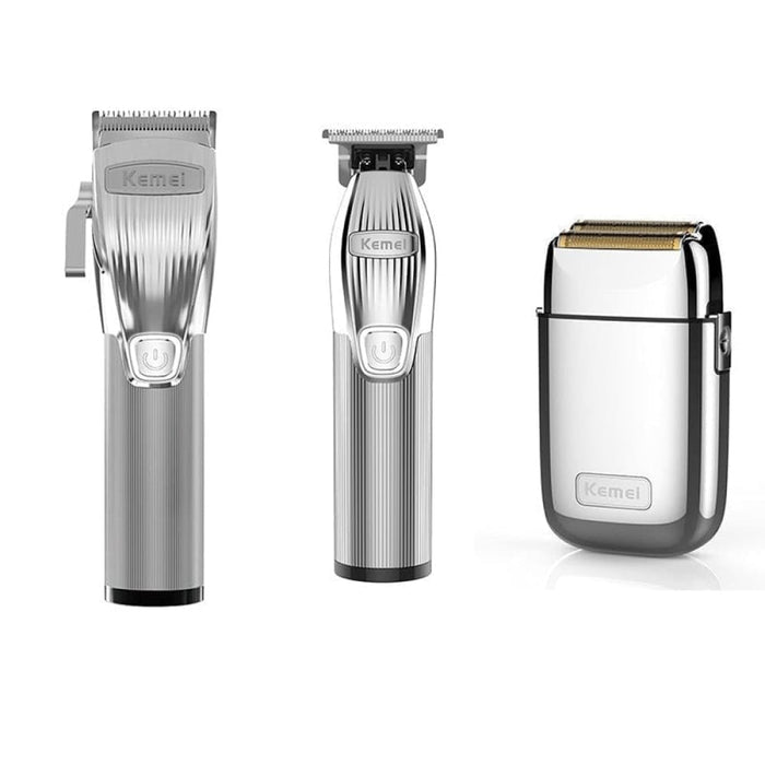 Professional Barber Shop Hair Clipper Kit 0mm Trimmer