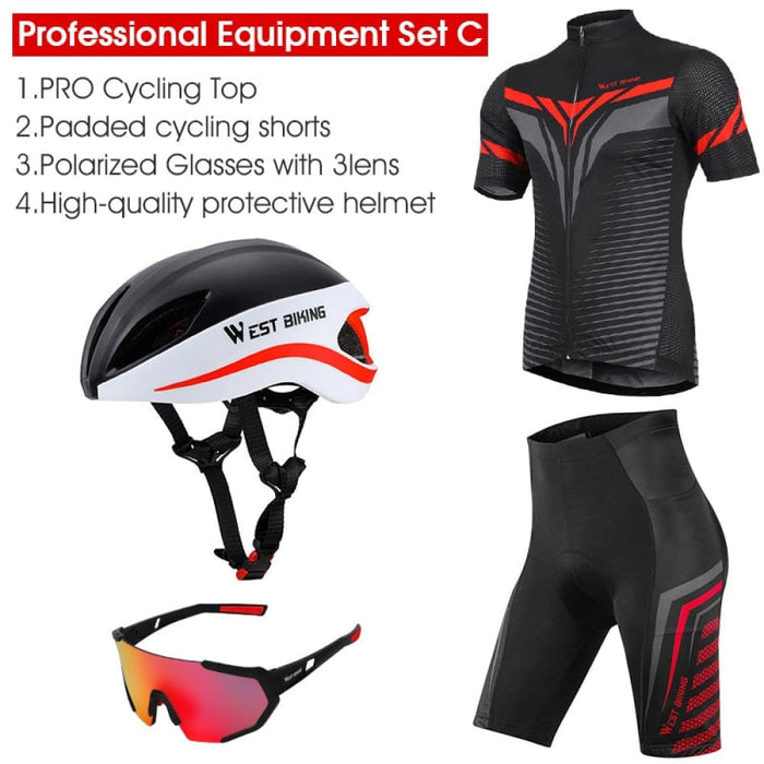 Professional Cycling Set Mtb Bike Clothing Racing Bicycle