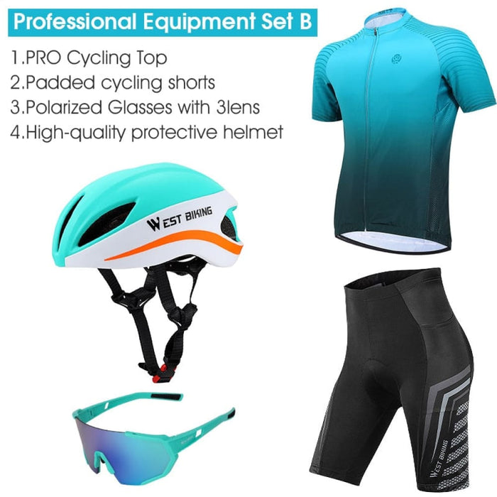 Professional Cycling Set Mtb Bike Clothing Racing Bicycle