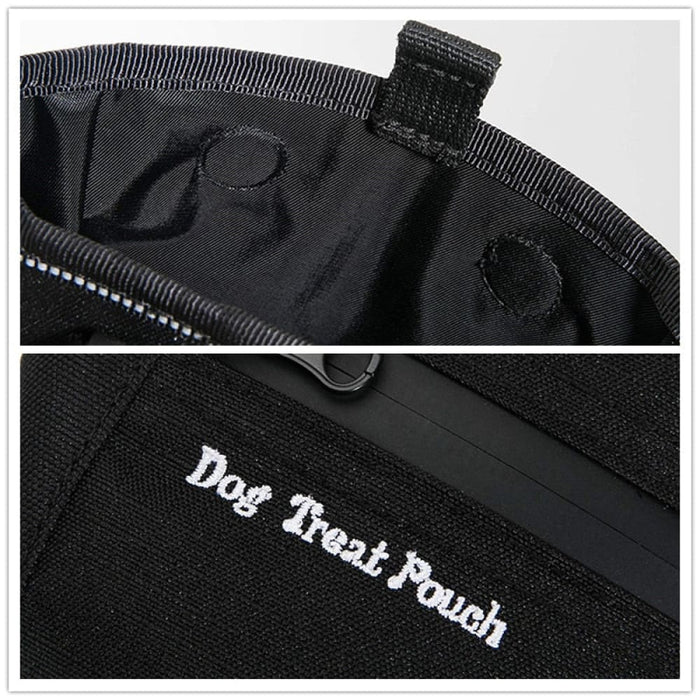 Professional Magnetic Opening Pocket Pet Treat Pouch With Adjustable Clip Waist Belt