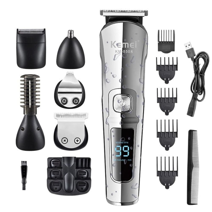 Professional Multifunction Beard Hair Trimmer Waterproof 6