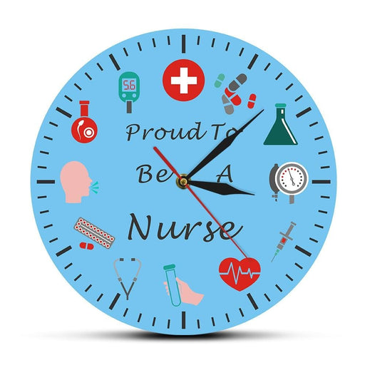 Pround To Be a Nurse Or Your Custom Text Kit Printed Wall