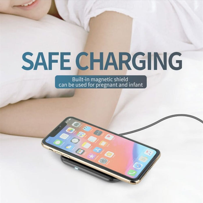 Qi Wireless Charger Stand For Samsung Xiaomi Fast Charging