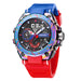 Quartz Watch For Men Smael Wristwatches Watcholorful Red