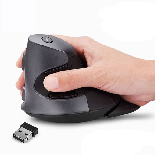 Rechargeable Vertical Wireless Mouse With Removable Palm