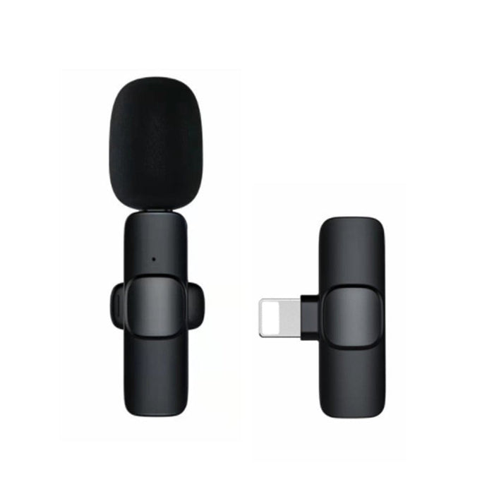 Rechargeable Wireless Mini Plugged-in Microphone Lapel