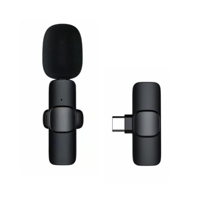 Rechargeable Wireless Mini Plugged-in Microphone Lapel