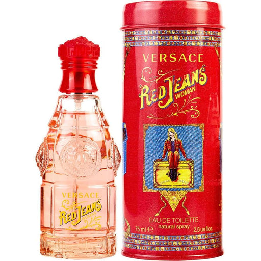 Red Jeans Edt Spray By Versace For Women - 75 Ml
