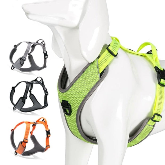 Reflective Dog Harness With Adjustbale Matching Leash