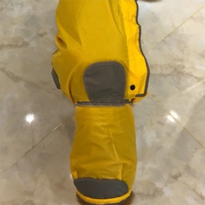 Reflective Rain Jacket For Dogs