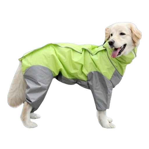 Reflective Rain Jacket For Dogs