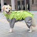 Reflective Rain Jacket For Dogs