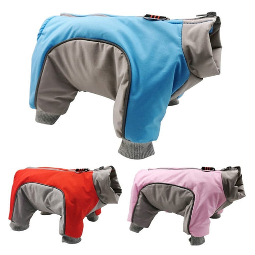 Reflective Windproof Warm Fleece Jacket For Puppy