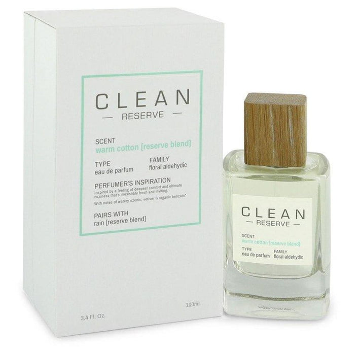 Reserve Warm Cotton Edp Spray By Clean For Women - 100 Ml