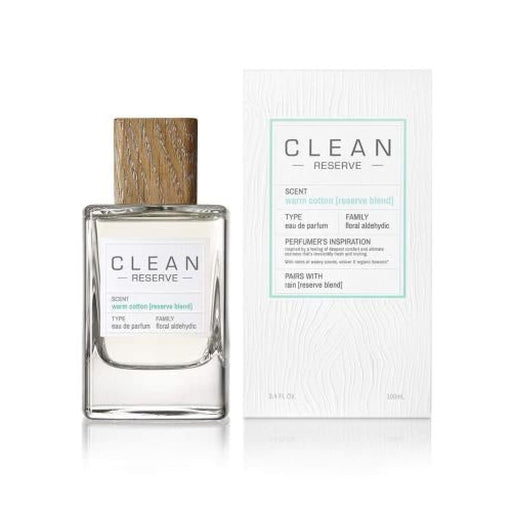 Reserve Warm Cotton Edp Spray By Clean For Women - 100 Ml