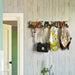 Resin Letter Decor Metal Wall Door Hanger Hooks