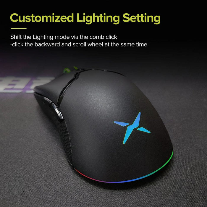 Rgb Optical Wireless Gaming Mouse 19000 Dpi