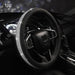 Rhinestone Car Steering Wheel Covers Leather Shoulderpad