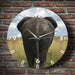 Safari Elephant Butt Silent Non Ticking Wall Clock Funny