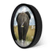 Safari Elephant Butt Silent Non Ticking Wall Clock Funny