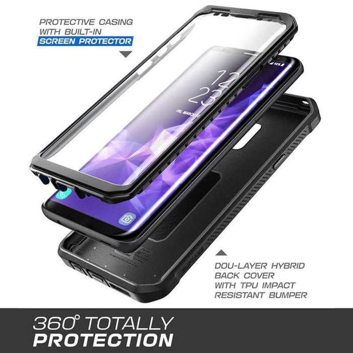 For Samsung Galaxy S9 Case With Built-in Screen Protector