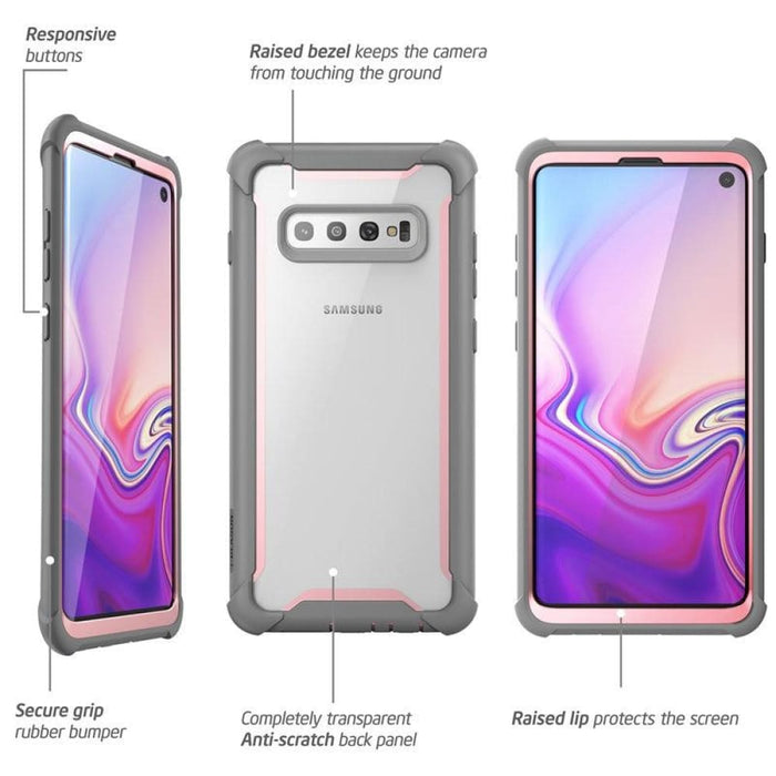For Samsung S10 Case With Built-in Screen Protector Rugged