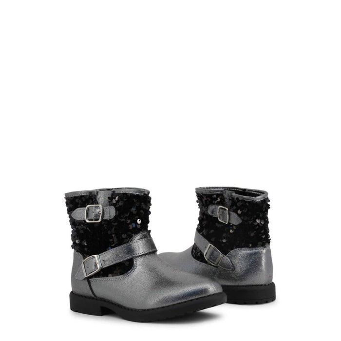 Shone 234-021 Ankle Boots For Kids-grey