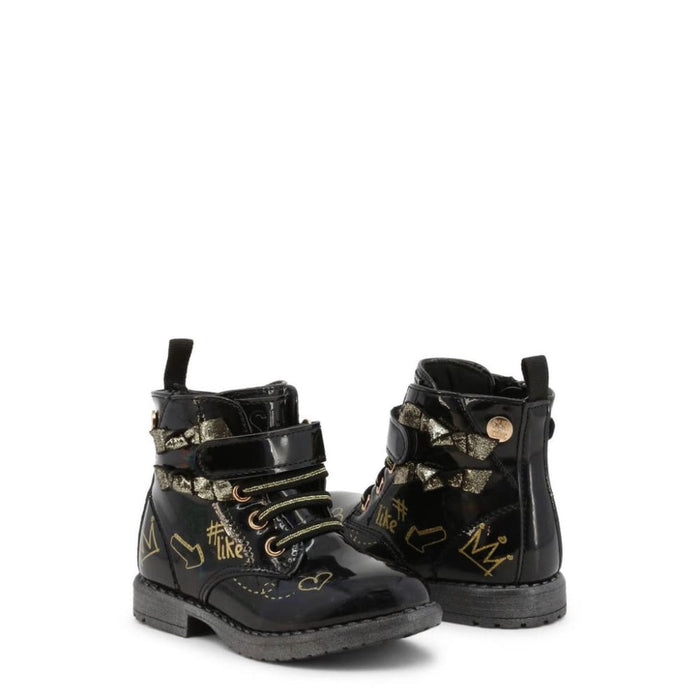 Shone 234b279 Ankle Boots For Girl-black