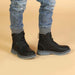 Shone 50051-001 Ankle Boots For Kids-black