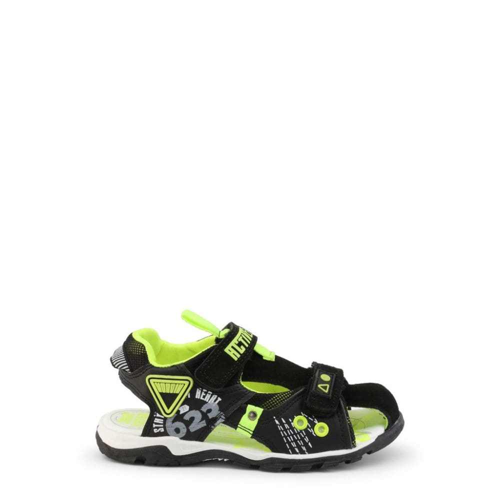 Shone 6015-032a57 Sandals For Kids-black