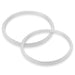 Silicone 2x 4l Pressure Cooker Rubber Seal Ring Replacement