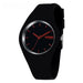 Silicone Strap 3bar Waterproof Quartz Wristwatches For Women