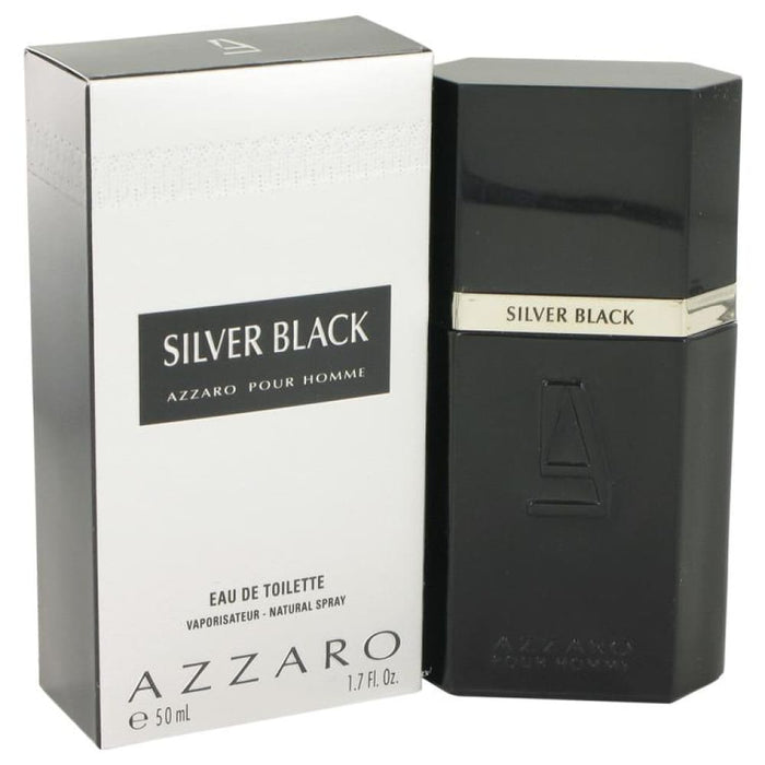 Silver Black Edt Spray By Azzaro For Men - 50 Ml