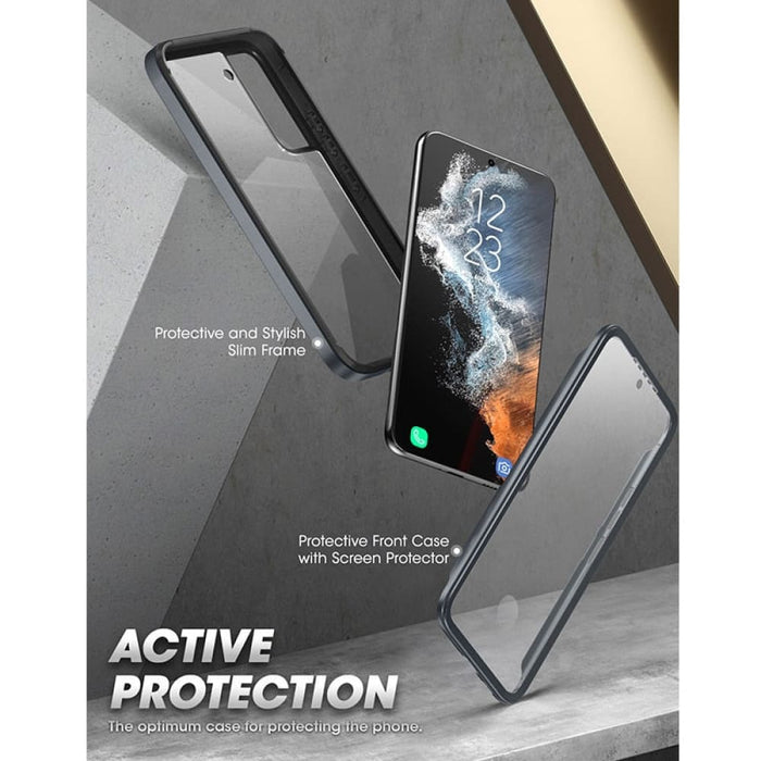 Slim Frame Clear Back Cover With Built-in Screen Protector