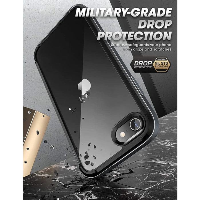 Slim Frame Protective Case With Screen Protector For Iphone