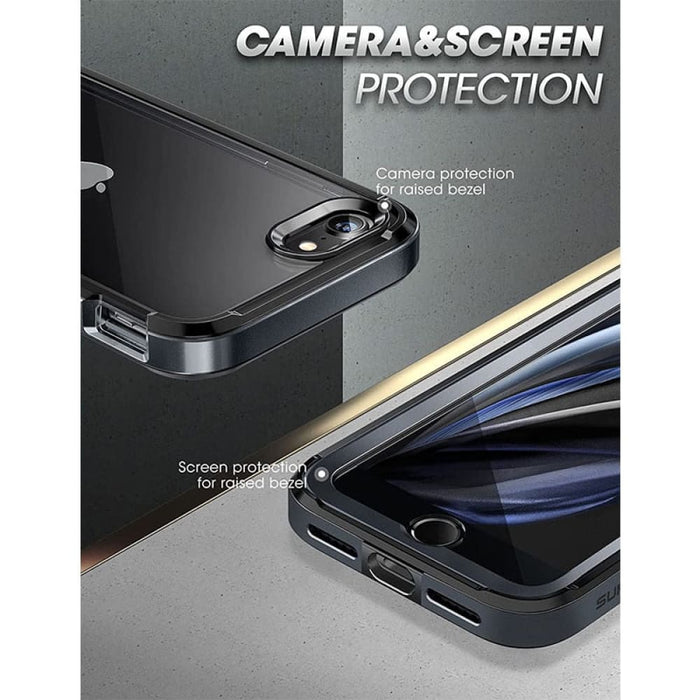 Slim Frame Protective Case With Screen Protector For Iphone