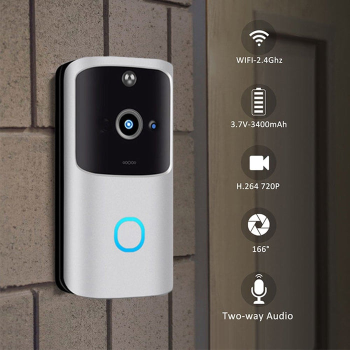 Smart Doorbell Motion Detection And 2-way Audio- Battery