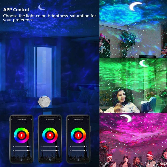 Smart Life Wifi App Controlled Starry Sky Projector Night