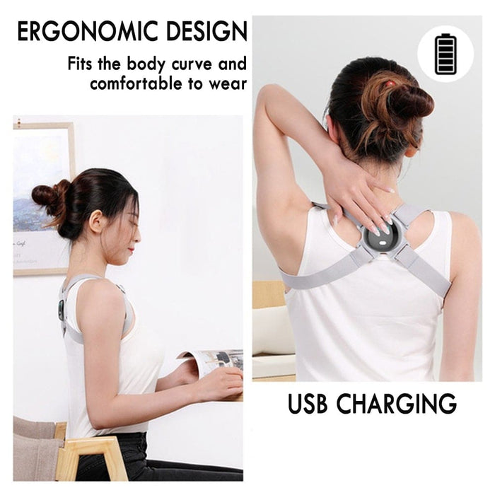 Smart back Posture Corrector Belt Shoulder Training- Usb 