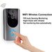 Smart Wireless Wi-fi Hd Video Doorbell For Home Security-
