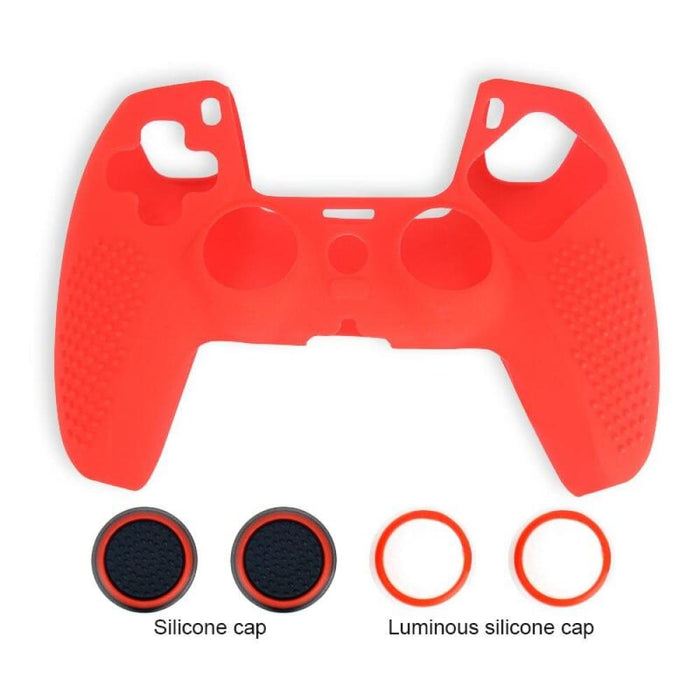 Soft Silicone Protective Cover For Playstation 5 Controller
