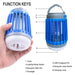 Solar Powered Led Outdoor Light And Mosquito Killer Usb