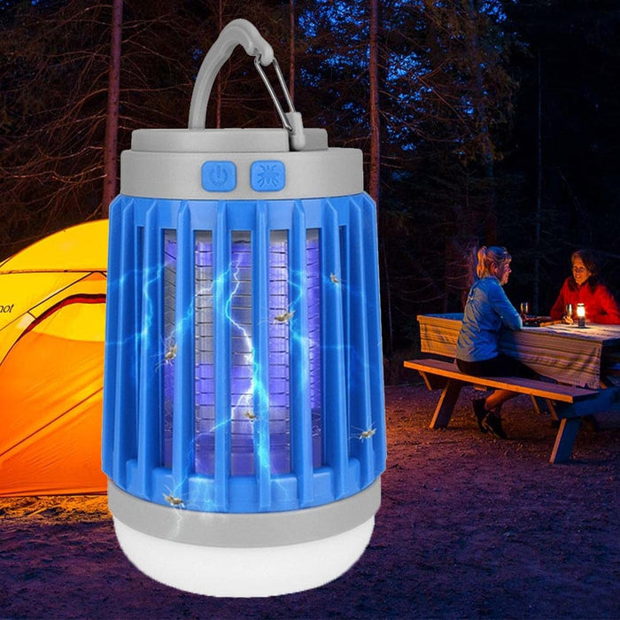 Solar Powered Led Outdoor Light And Mosquito Killer Usb