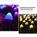 Solar Powered Mushroom Led Garden Decoration Fairy Lights