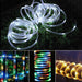 Usb Outdoor Led String Tube Light Garden Fairy