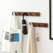 Solid Wooden Wall Hooks Hanger For Keys Towel